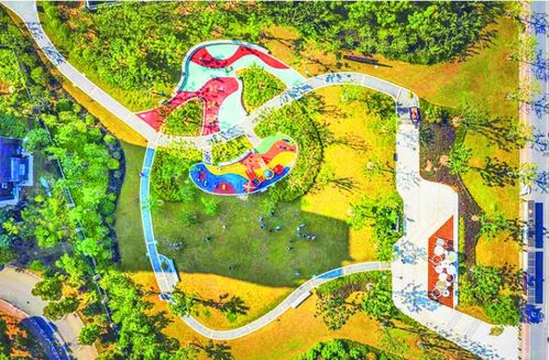 安徽長豐 街頭 小游園 扮靚城市 生活圈